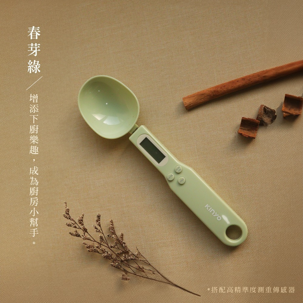 【現貨附發票】KINYO 耐嘉 高精準電子湯匙秤 料理秤 食物秤 烘焙秤 電子秤 磅秤 1入 DS-001-細節圖10