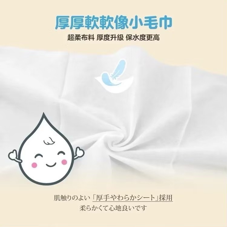 省荷包市集【奈森克林 水滴貝貝】附蓋20抽 純水柔濕巾 超厚純水 濕紙巾 純水 無酒精 無香精 不含螢光劑 台灣製-細節圖5