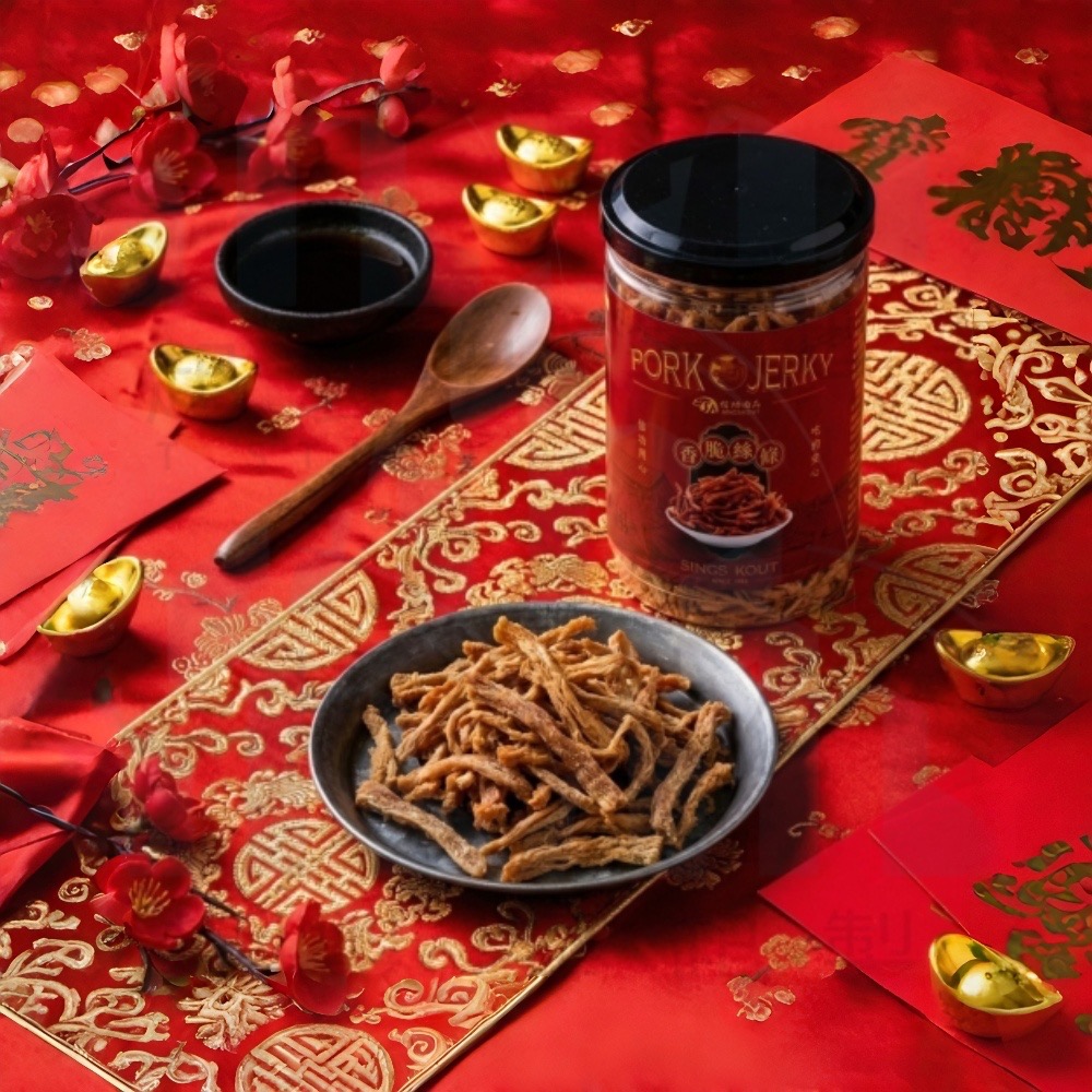 省荷包市集【信功肉品】香脆絲條 100g/罐 信功肉品 台灣豬肉 台灣原產-細節圖4