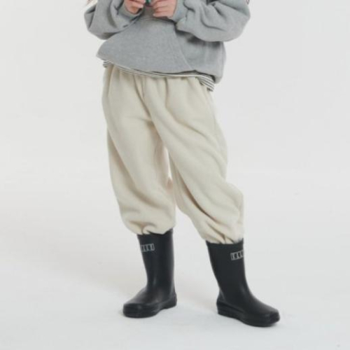 韓國代購-🌟白XL現貨🌟JERMAINE 口袋休閒縮口褲-4色 保暖搖粒絨 冬季 正韓童裝 韓國直送 韓國製 小童 大童