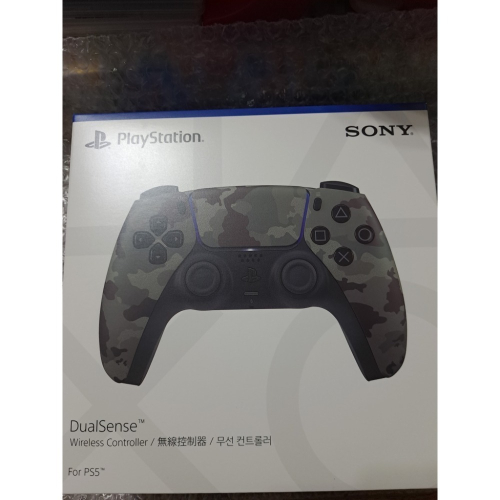 PS5 手把 DualSense 無線控制器《深灰迷彩》