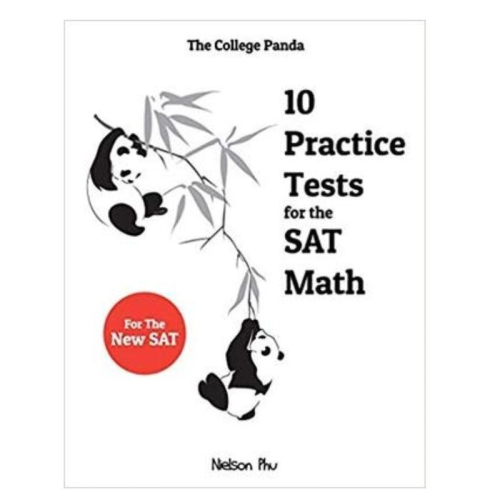 現貨The College Panda＇s 10 Practice Tests for the New SAT Math