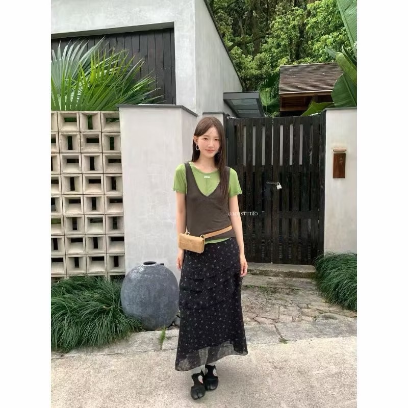 東大門韓女的秘密|夏日透感兩件套-細節圖4