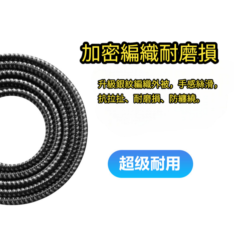 PD快充線 Type-C快充線｜ 240W/100W 5A高速傳輸數據線｜ 內置E-MARK晶片 筆電手機通用 ｜充電線-細節圖8