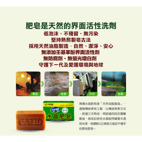 南僑水晶肥皂150g(檸檬清香)-細節圖6