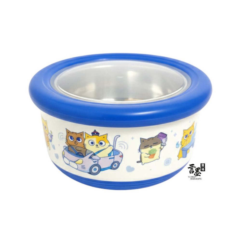 Ennostar x黃阿瑪的後宮生活聯名 不鏽鋼雙層碗1200ml-細節圖2