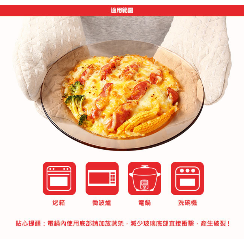 【PYREX 百麗】康寧7.5吋湯盤 (可烤箱、微波)-細節圖2