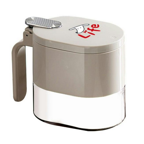 精緻密封調味罐380ml(附專用調味量匙) 玻璃調味瓶 調味瓶-細節圖6