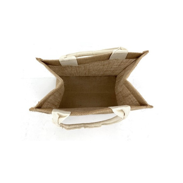 英國熊黃麻環保購物袋(中)-細節圖3