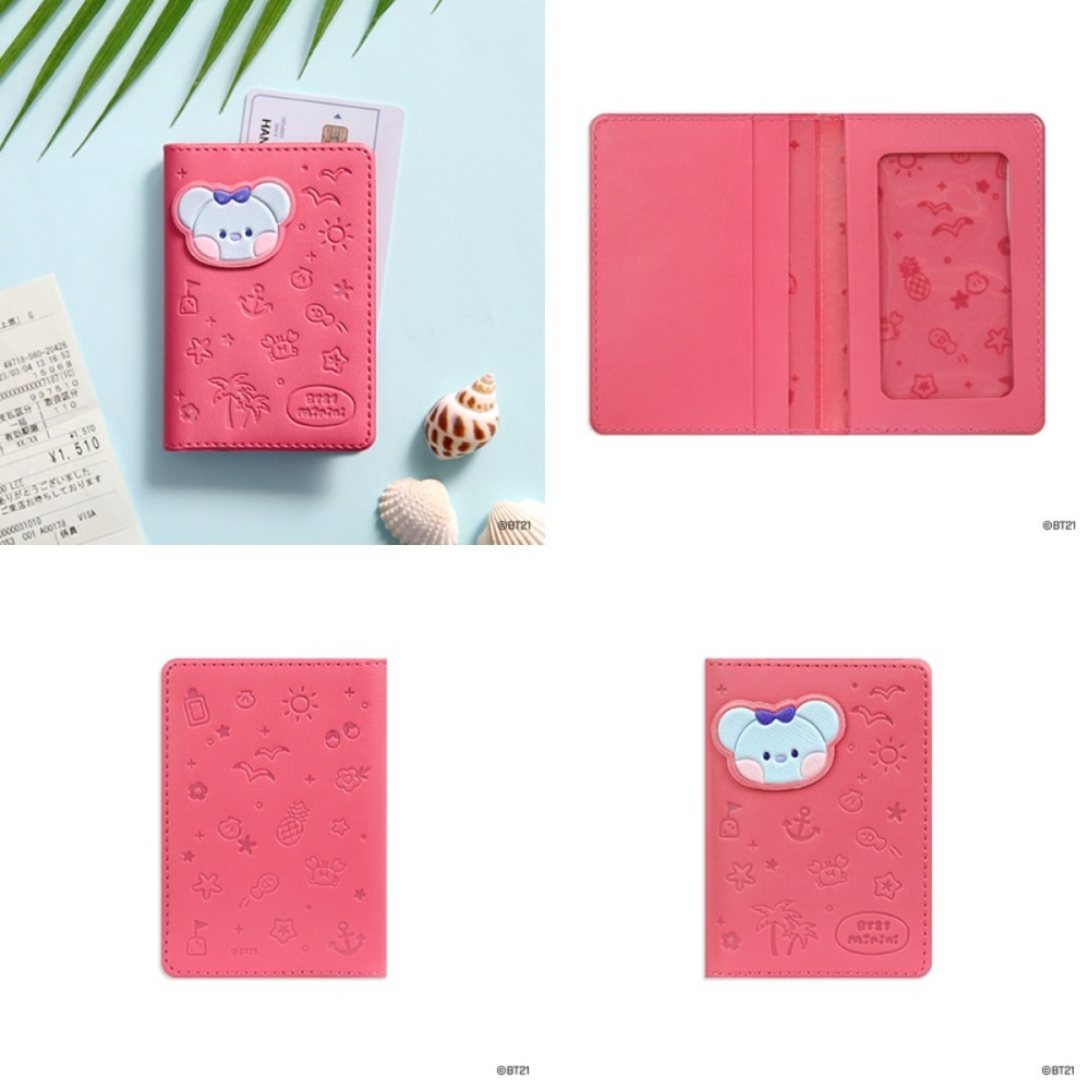 BT21 minini 皮革卡套-細節圖6