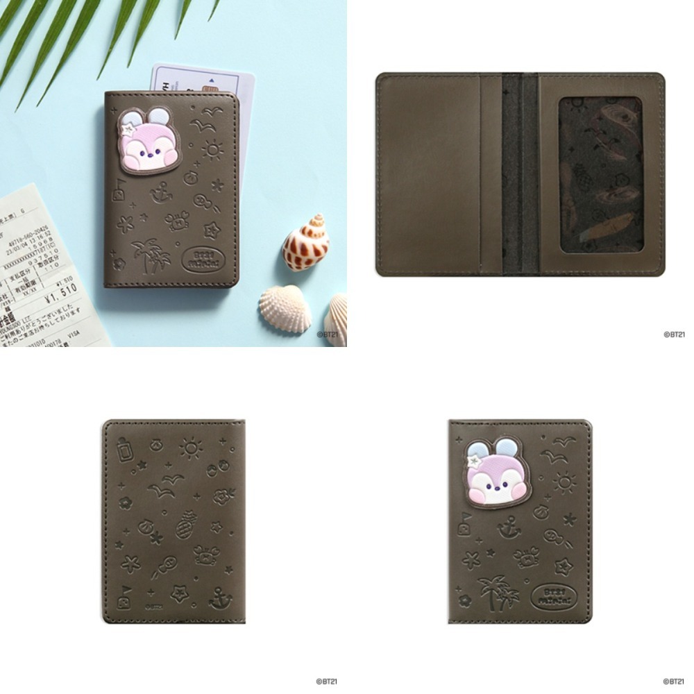 BT21 minini 皮革卡套-細節圖7