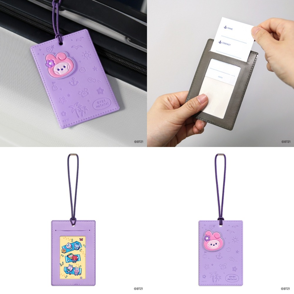BT21 minini行李吊牌-細節圖2