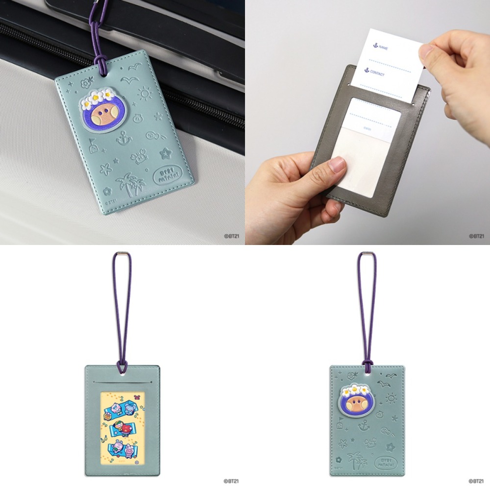 BT21 minini行李吊牌-細節圖4