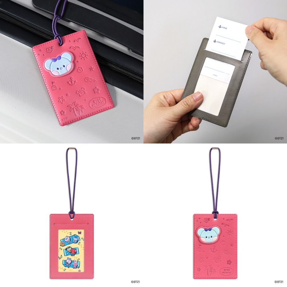 BT21 minini行李吊牌-細節圖6
