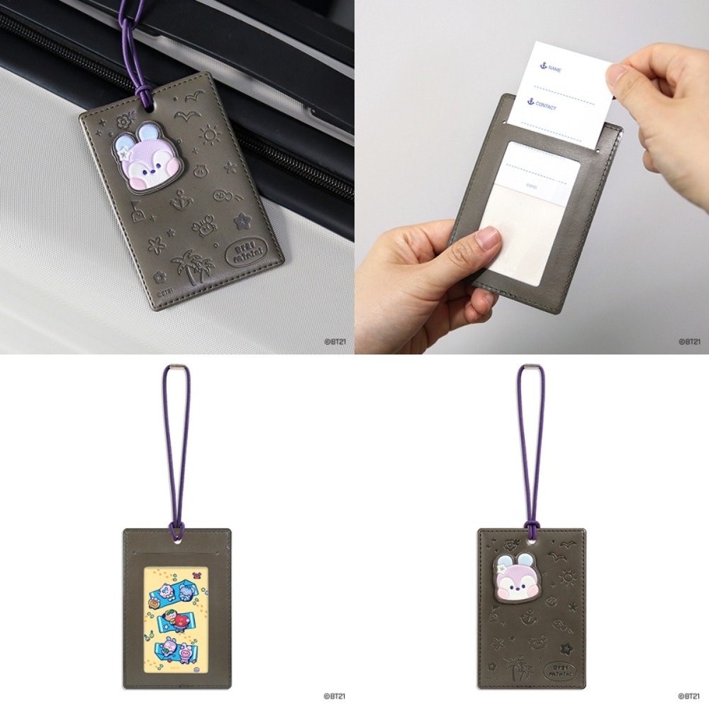 BT21 minini行李吊牌-細節圖7