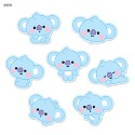 BT21 寶寶大貼紙 - KOYA、RJ、SHOOKY-規格圖1