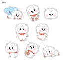 BT21 寶寶大貼紙 - KOYA、RJ、SHOOKY-規格圖1