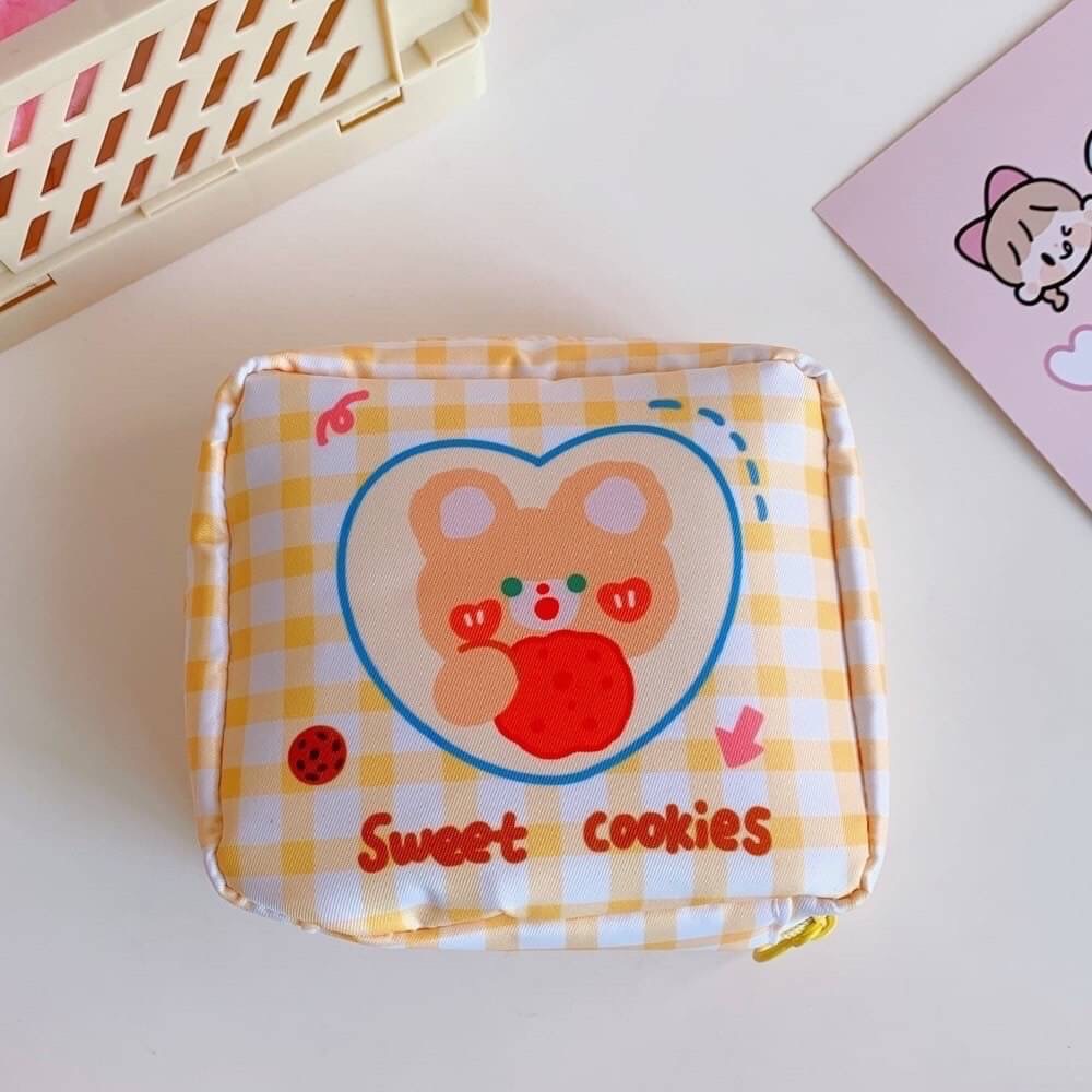 日韓少女大容量衛生棉收納包-細節圖3