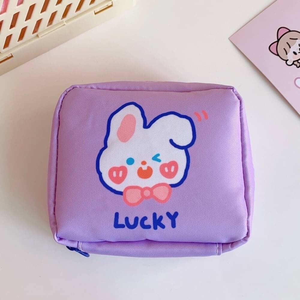 日韓少女大容量衛生棉收納包-細節圖5