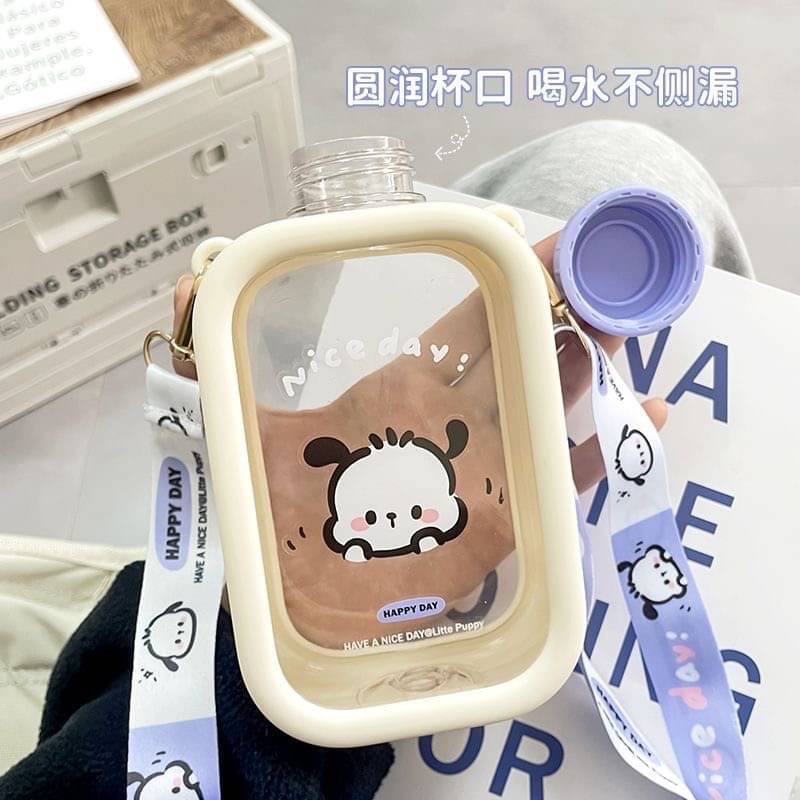小紅書同款-ins高顏質新款狗狗印花直飲方形杯-細節圖5
