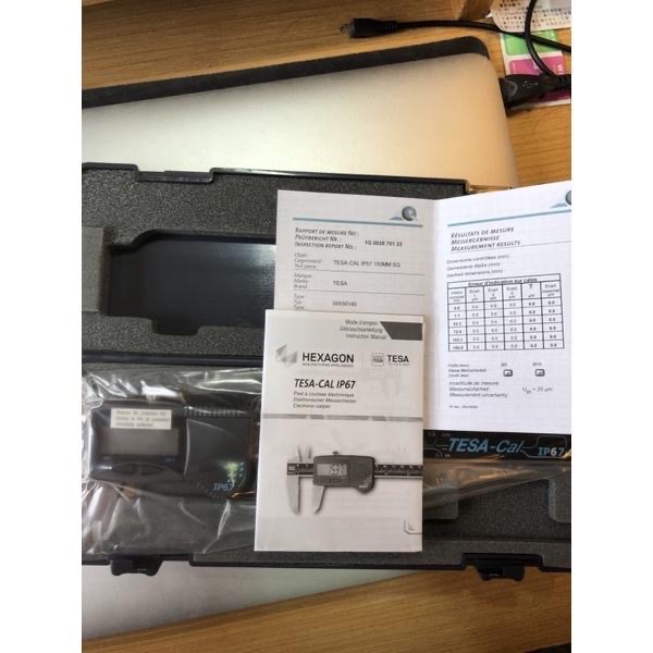 『＂艾瑞克＂專賣TESA 全新一代 瑞士高精度 150mm長電子防油防水卡尺（0.01mm）』，售價$4,000！-細節圖2