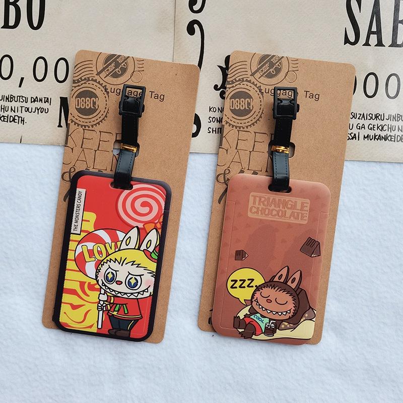 現貨寄出🎀行李吊牌🎀拉布布旅行配件 旅行吊牌 背包掛牌 行李箱 託運吊牌 防丟姓名牌 登機牌-細節圖3