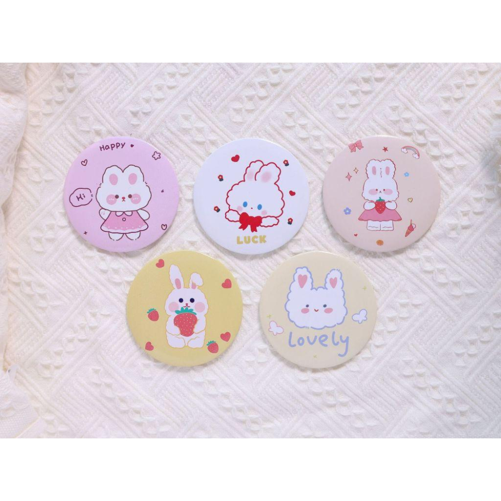 @台灣現貨💖韓版隨身鏡💖隨身補妝鏡 小鏡子 卡通迷你小鏡子 實用隨身鏡 補妝鏡 化妝鏡 小圓鏡-細節圖4