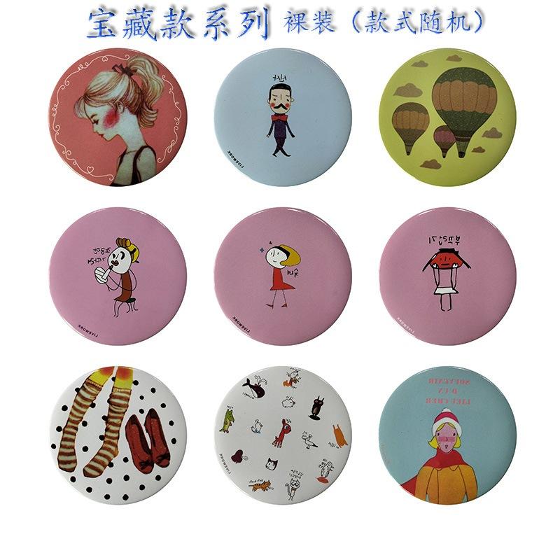 @台灣現貨💖韓版隨身鏡💖隨身補妝鏡 小鏡子 卡通迷你小鏡子 實用隨身鏡 補妝鏡 化妝鏡 小圓鏡-細節圖8