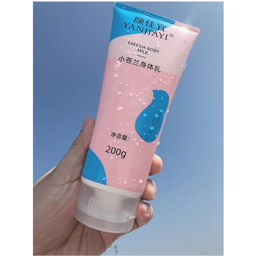 台灣發貨~小蒼蘭身體乳 香體乳 小蒼蘭香水身體乳 小蒼蘭精油身體乳 潤膚乳液-細節圖5