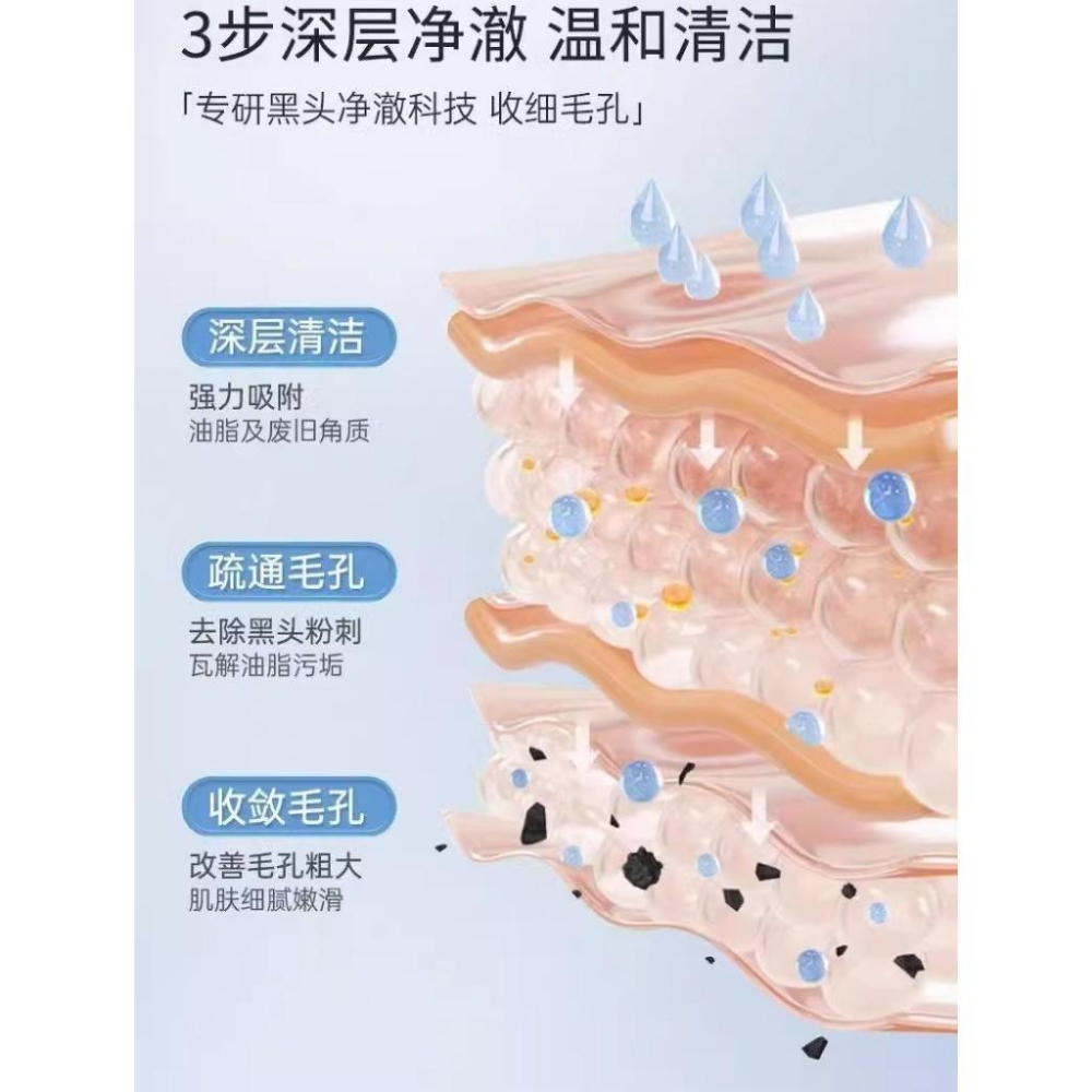台灣發貨 水楊酸淨顏面膜✨維生素原B5水楊酸面膜✨ 男女塗抹式清洗面膜 300ml  積雪草 補水保濕 控油修護-細節圖6