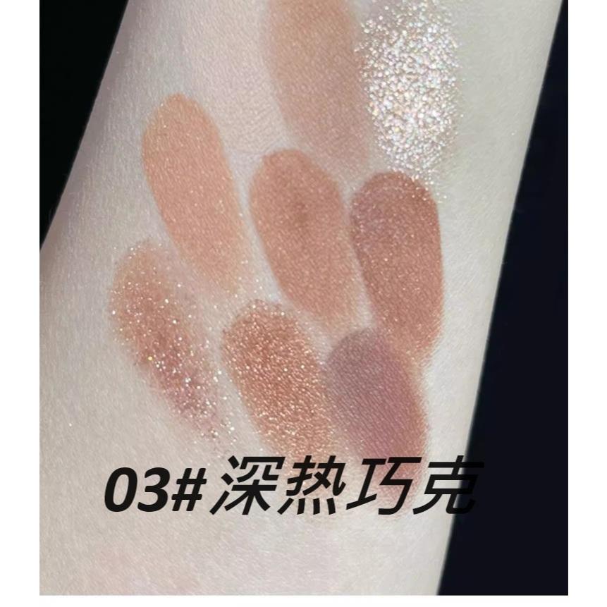 @台灣現貨~九色眼影盤 九宮格眼影 眼影腮紅 9色眼影 閃粉 眼影盤 珠光啞光 閃粉珠光 大地色-細節圖5