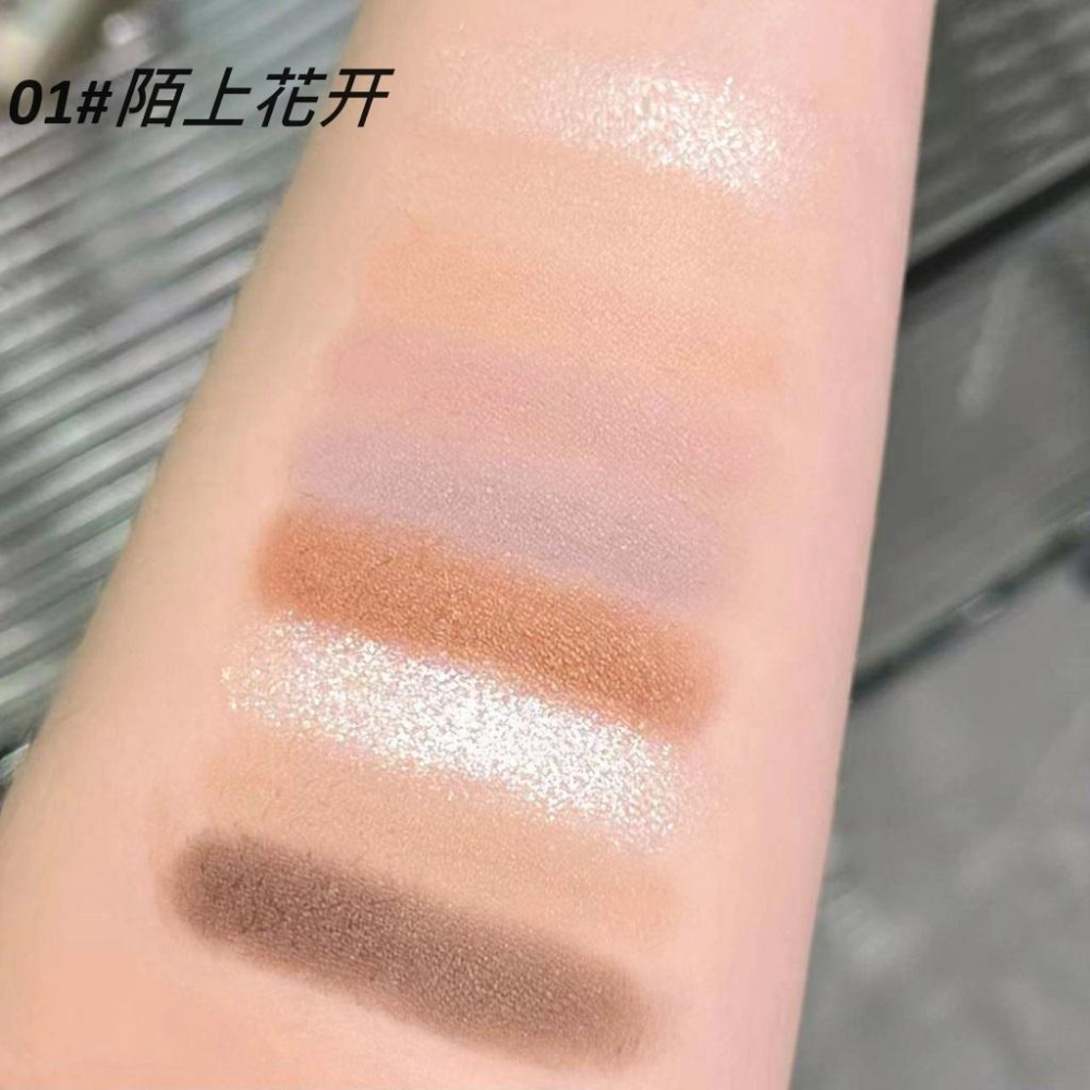 @台灣現貨~九色眼影盤 九宮格眼影 眼影腮紅 9色眼影 閃粉 眼影盤 珠光啞光 閃粉珠光 大地色-細節圖6