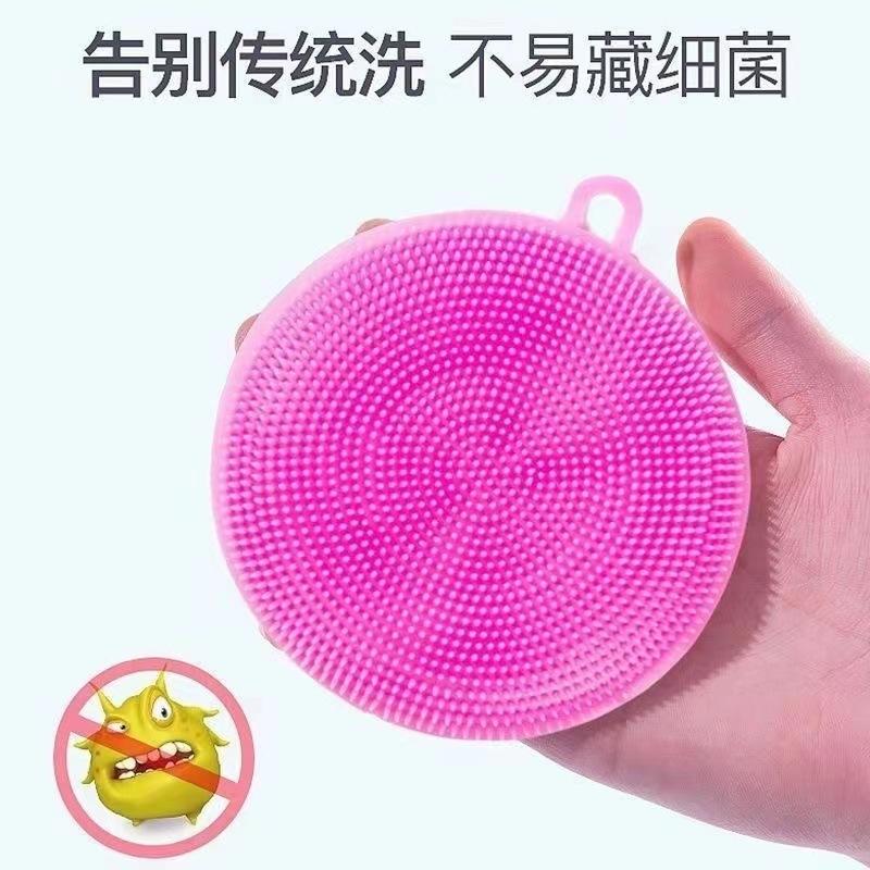 台灣現貨🌟矽膠洗碗刷🌟  碗盤清潔 洗杯刷 多功能洗碗刷  蔬果刷 不傷鍋具 矽膠菜瓜布 杯墊 隔熱手套 防滑隔熱墊-細節圖2