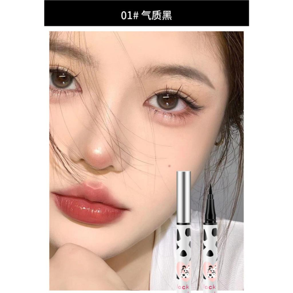 @台灣現貨💕防水眼線筆💕 極細眼線筆 新手必備 纖細持久不易暈染 臥蠶筆 極細  日常妝容 新手學生平價彩妝-細節圖6