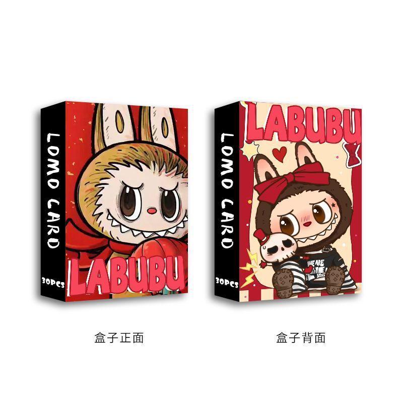 台灣現貨🎀 布布布收藏卡🎀 卡牌 拉布布 閃卡30張 可愛書籤 紀念小卡 小禮物-細節圖5