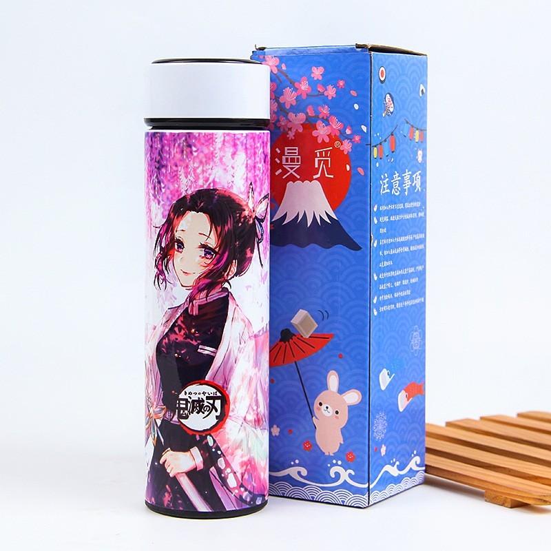 台灣現貨 不鏽鋼保溫瓶🔥鬼滅之刃保溫瓶🔥學生水壺  環保杯 保冰保溫  交換禮物 運動水壺-細節圖3