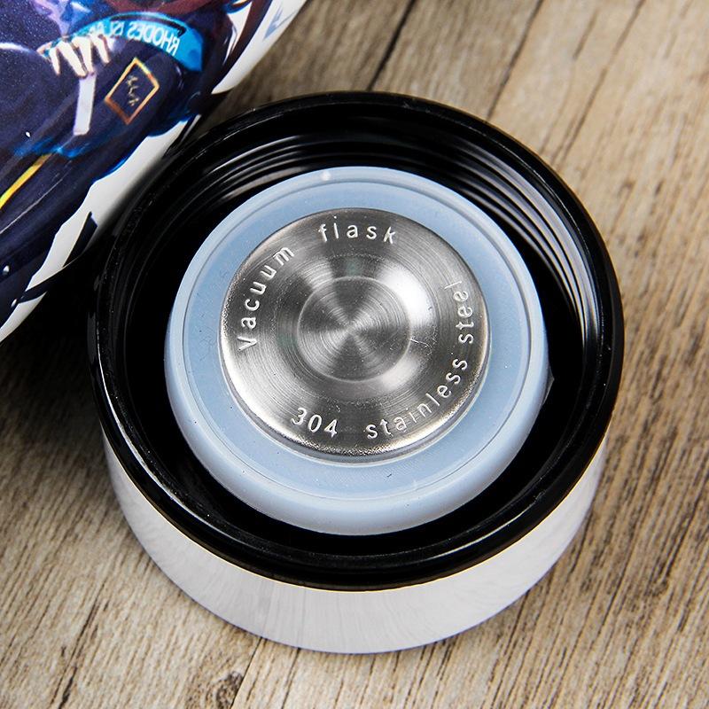 台灣現貨 不鏽鋼保溫瓶🔥鬼滅之刃保溫瓶🔥學生水壺  環保杯 保冰保溫  交換禮物 運動水壺-細節圖6