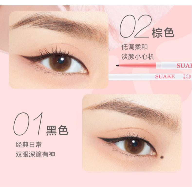 @台灣現貨🌟眼線筆🌟 眼線膠筆 防水眼線筆 眼線膠筆 防水防汗 不易暈染 學生眼線筆 臥蠶筆-細節圖3