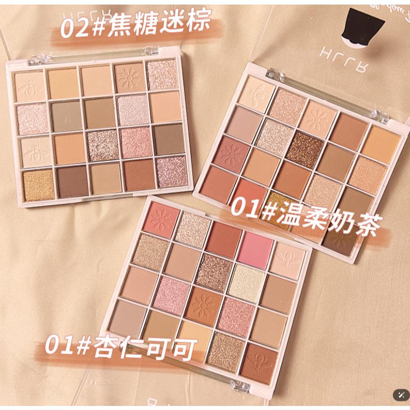 台灣現貨~20色眼影盤二十色眼影盤  腮紅 眼影 大地色眼影 啞光眼影 珠光眼影 啞光眼影盤 眼妝 珠光眼影-細節圖3