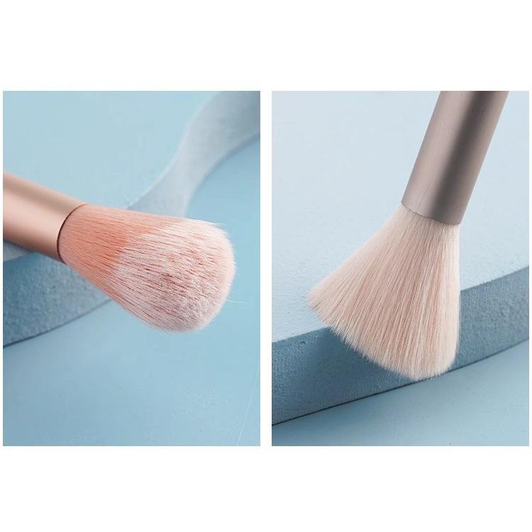 台灣現貨~馬卡龍刷具套裝 迷你刷具 刷具組 8支化妝刷套裝 眼影腮紅 全套化妝刷 旅行刷具組 隨身刷具-細節圖4