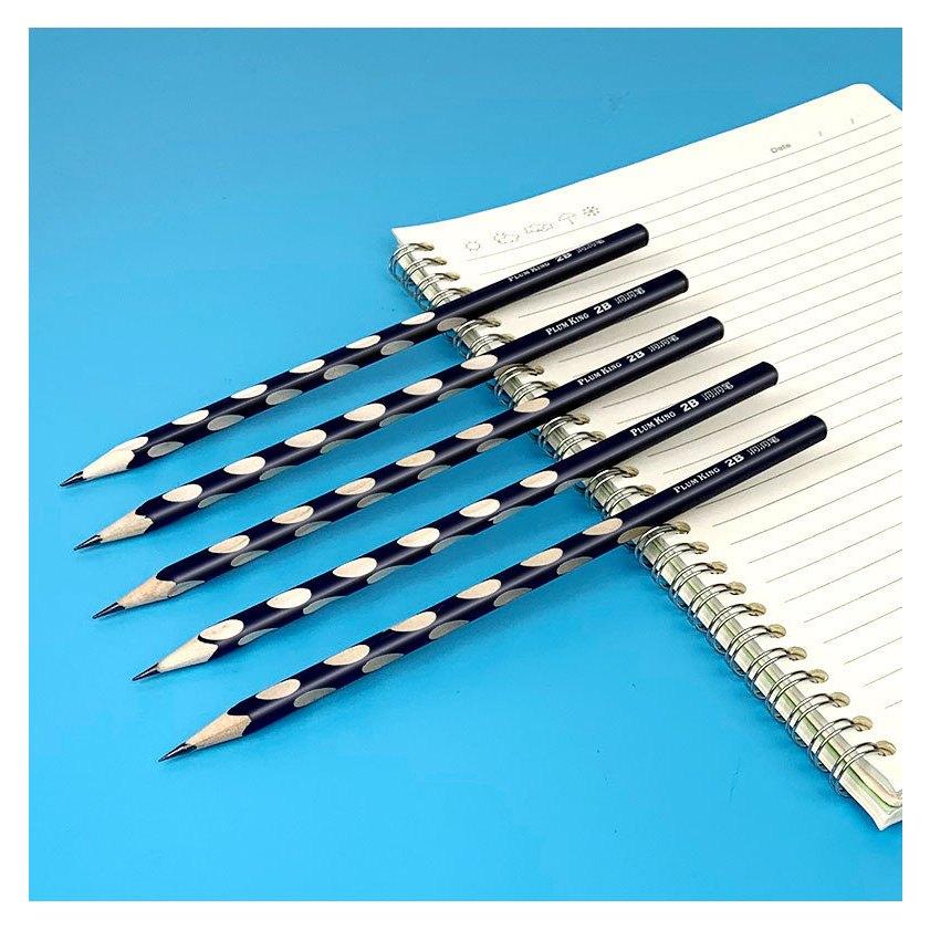 台灣現貨 2B HB 三角洞洞鉛筆 洞洞筆 三角筆 三角洞洞筆 兒童三角鉛筆 洞洞三角鉛筆-細節圖5