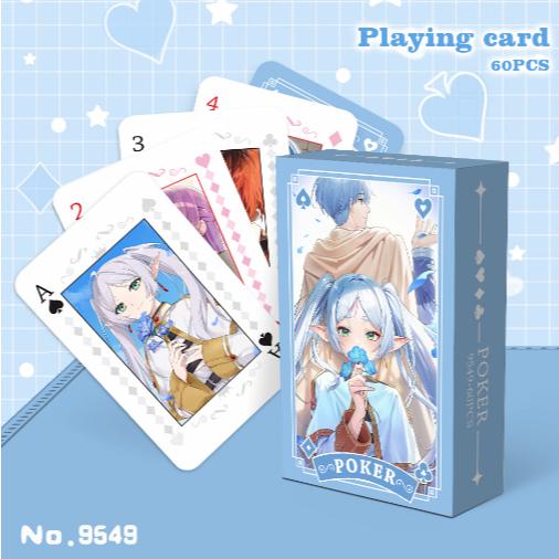 台灣現貨✨ 動漫撲克牌✨ 排球少年 咒術迴戰 原神 葬送的芙莉蓮 間諜家家酒  親子互動紙牌 🎁學生禮物-細節圖2