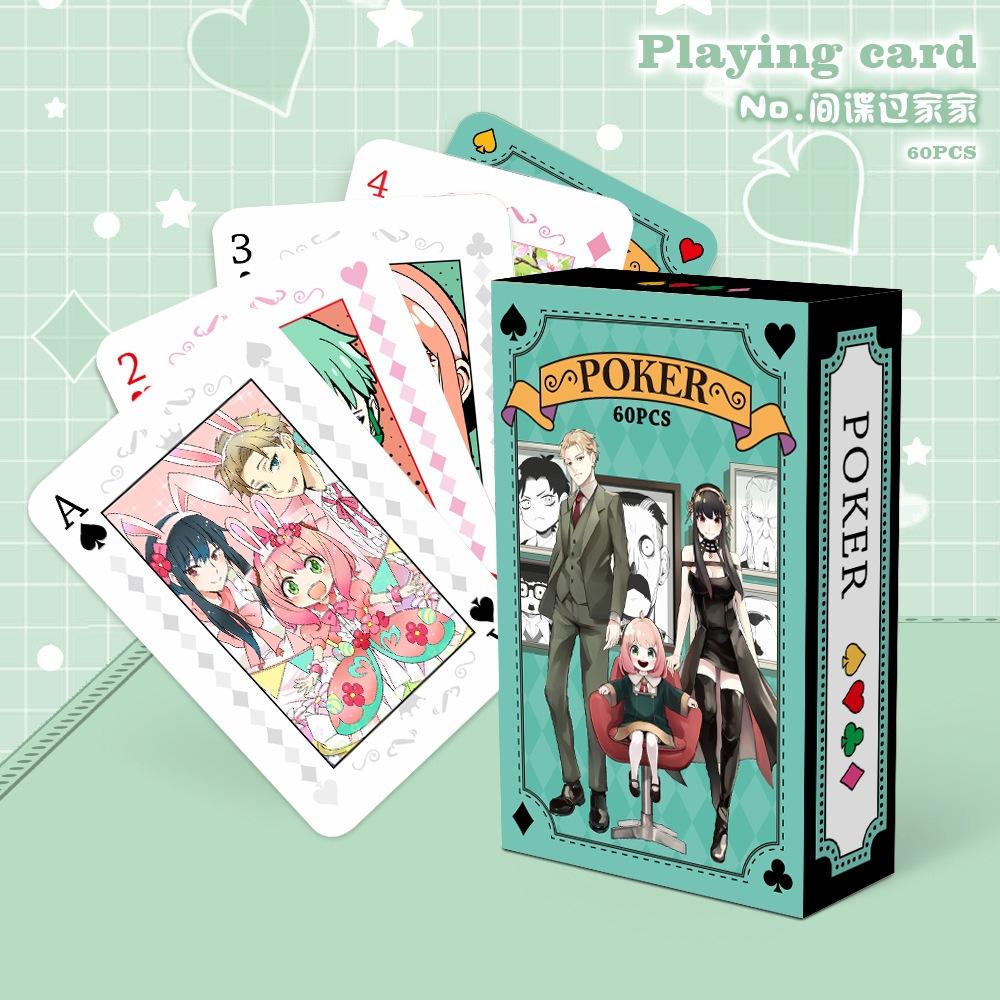 台灣現貨✨ 動漫撲克牌✨ 排球少年 咒術迴戰 原神 葬送的芙莉蓮 間諜家家酒  親子互動紙牌 🎁學生禮物-細節圖3