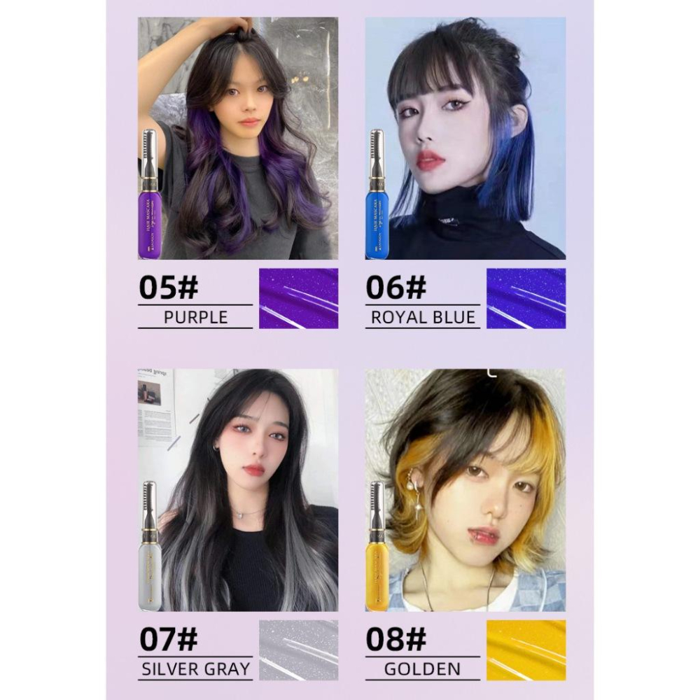 (台灣現貨)染髮膏/染髮筆/染髮劑 跨境一次性染髮筆一次性快速染髮水洗就掉-細節圖7