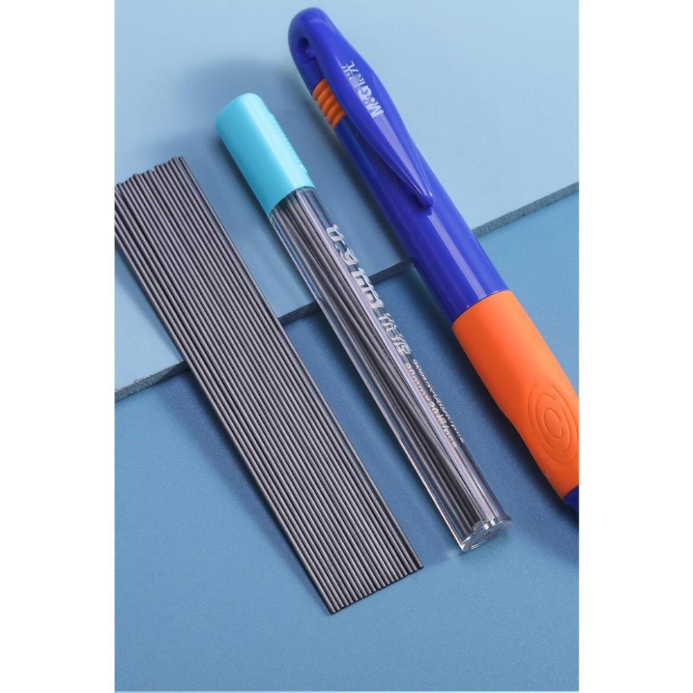 台灣現貨 晨光0.9自動鉛筆矯正握姿小學生二年級粗芯自動筆不斷芯寫不斷 學生練字專用筆-細節圖7