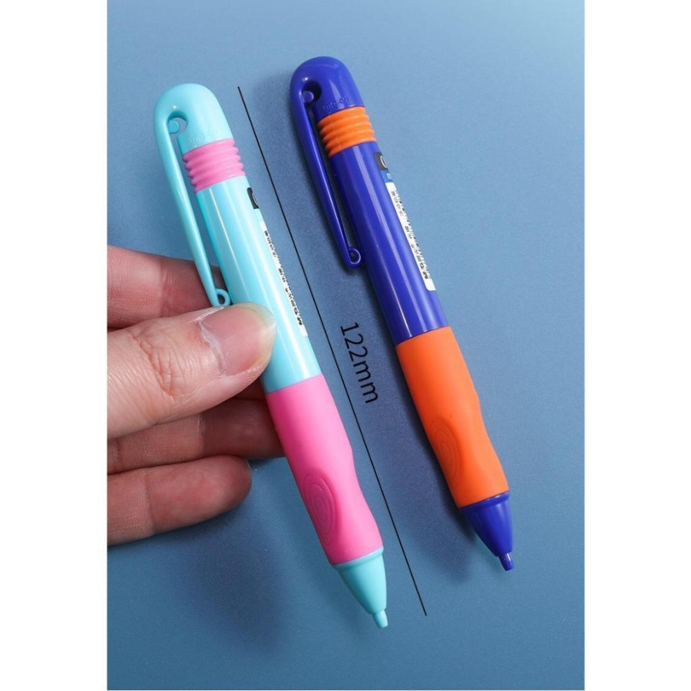 台灣現貨 晨光0.9自動鉛筆矯正握姿小學生二年級粗芯自動筆不斷芯寫不斷 學生練字專用筆-細節圖9