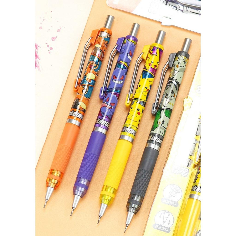現貨寄出⚡️ 寶可夢⚡️ 防斷芯 自動鉛筆 防斷芯自動鉛筆0.5mm/ 0.7mm 學生文具-細節圖2