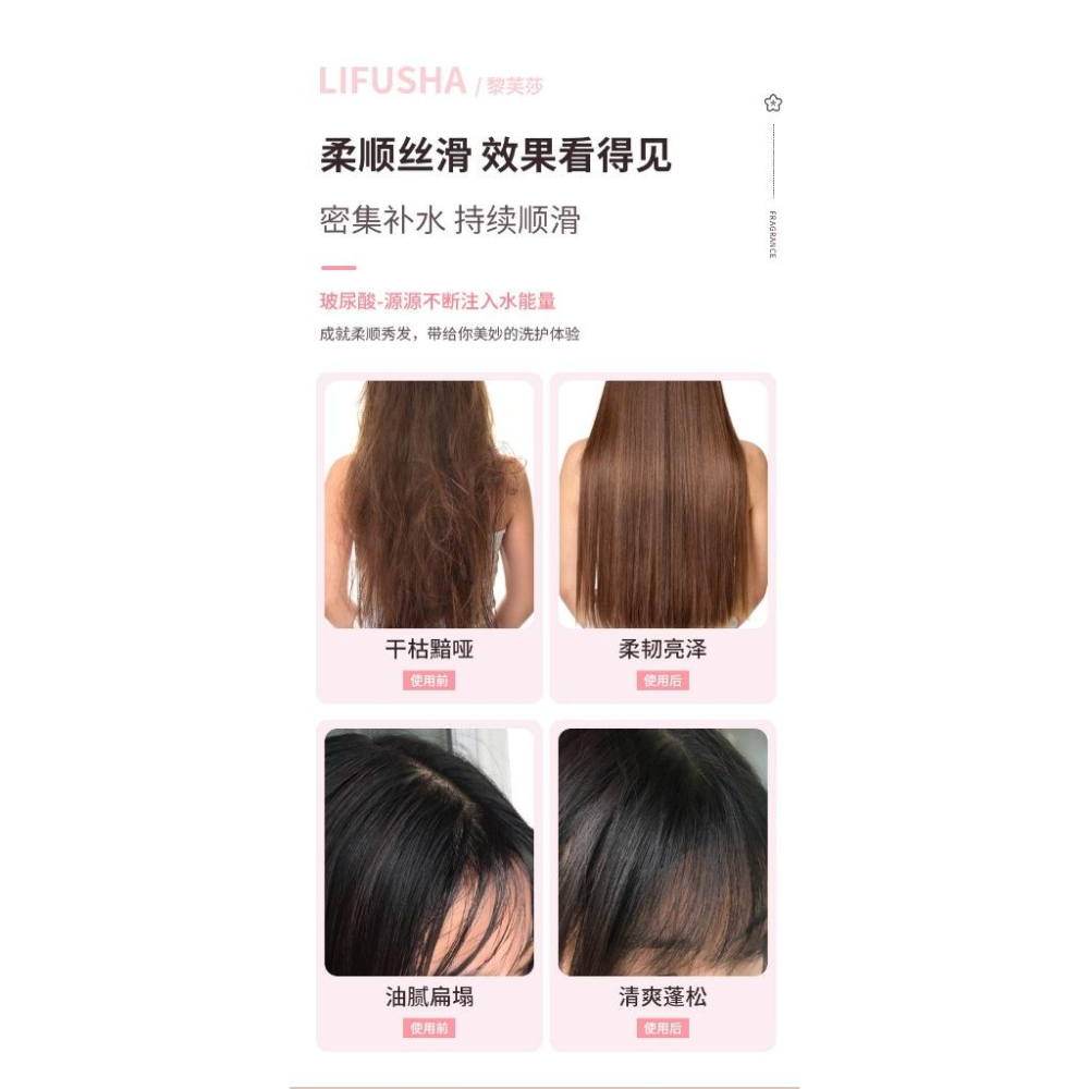 @台灣現貨✨ 梨芙莎V7沐浴組✨ 玻尿酸 保濕因子 密集補水 補水滋養 香水沐浴乳-細節圖6