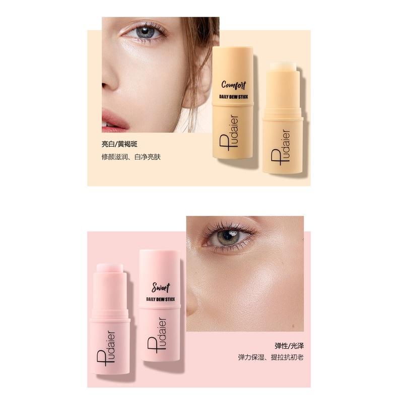 台灣現貨 Pudaier 萬能補水棒 韓式美妝 滋潤面部肌膚 補水 保濕棒 遮瑕棒 控油遮瑕 毛孔隱形 妝前打底棒-細節圖4