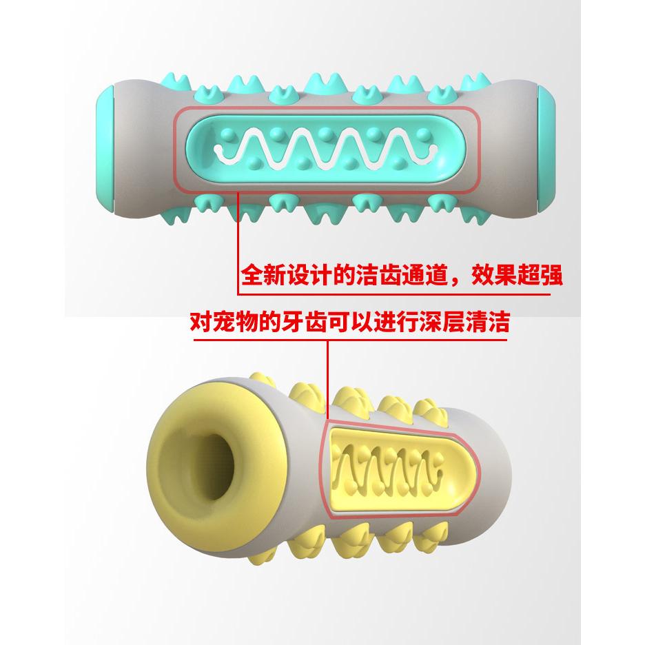 台灣現貨 寵物牙刷 潔牙玩具 狗玩具 寵物玩具 寵物潔牙護齒 牙刷玩具 啃咬玩具 狗狗潔牙神器-細節圖3